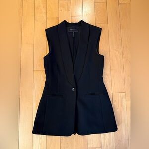 BCBGMaxAzria Black Sleeveless Vest